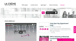 Desktop Screenshot of lacreme.ie