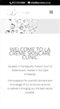 Mobile Screenshot of lacreme.co.za